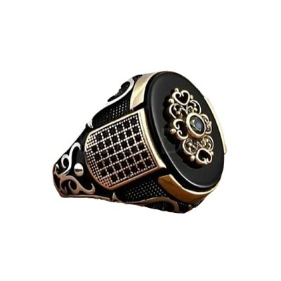 Alloy with Rhinestone Finger Rings FS-WGE36E4-04-1