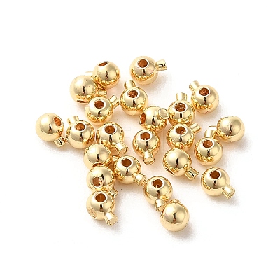 Brass Crimp Beads KK-F826-04LG-1