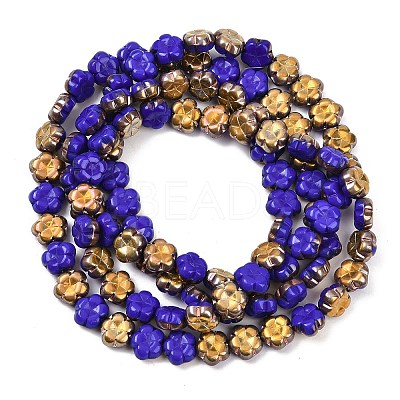 Czech Pressed Glass Beads GLAA-I061-23A-1