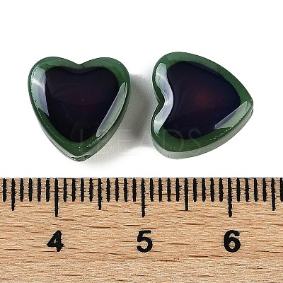 Two Tone Glass Mood Beads GLAA-Z007-10E-1