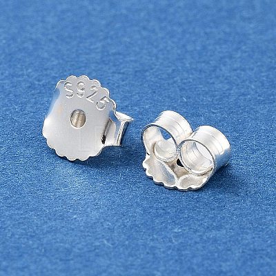 925 Sterling Silver Friction Ear Nuts LS-STER-G041-02D-1