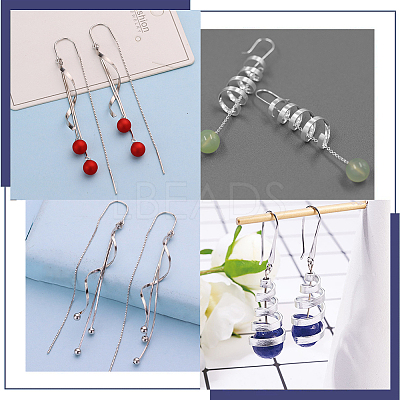 925 Sterling Silver Wires STER-BBC0006-68B-1