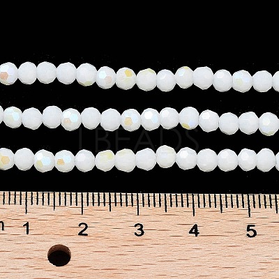 Opaque Glass Beads Strands EGLA-A035-P4mm-L01-1