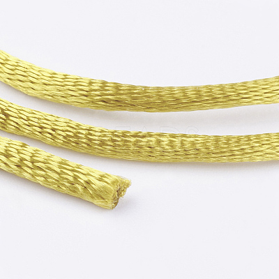 Nylon Satin Rattail Cords NWIR-L006-1.5mm-26-1