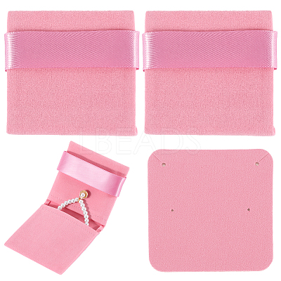 3Pcs Rectangle Velvet Envelope Packing Pouches TP-BBC0001-10B-1