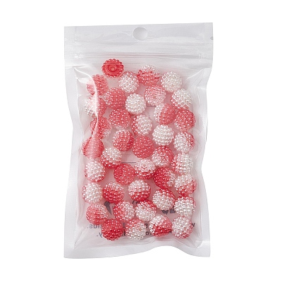 Imitation Pearl Acrylic Beads OACR-FS0001-42G-1