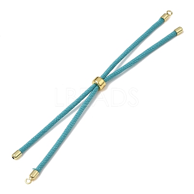 3MM Adjustable Round Nylon Braided Cord Bracelet Making FB-CBAA152-04G-38-1