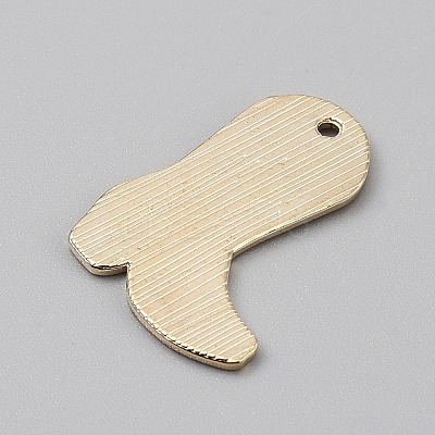 Printed Alloy Pendants PALLOY-CJC0021-001G-06-1