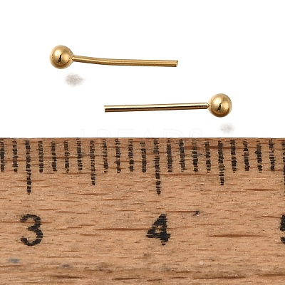 Brass Ball Head Pins KK-H502-03J-G-1