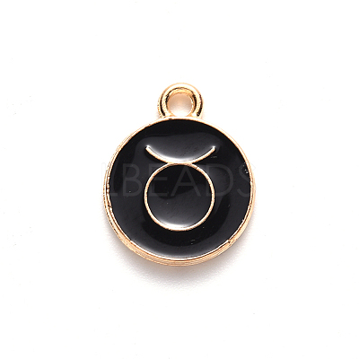 Alloy Enamel Pendants LS-ENAM-S124-01A-08C-1