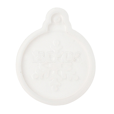 Christmas Theme DIY Silicone Pendant Molds LS-SIMO-G007-01G-1