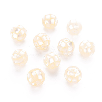 Resin Beads SSHEL-T014-38-8mm-05-1