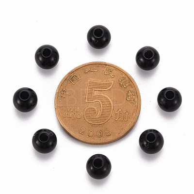 Opaque Acrylic Beads MACR-S370-C6mm-S002-1