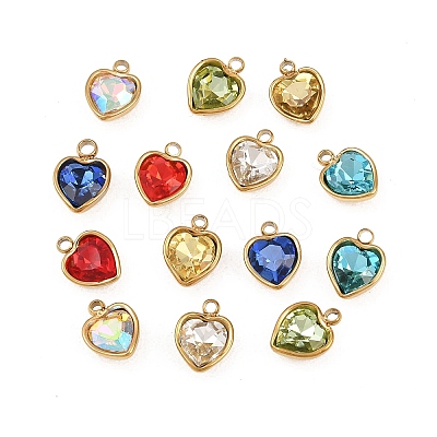 Glass Charms X-STAS-P437-15C-G-1