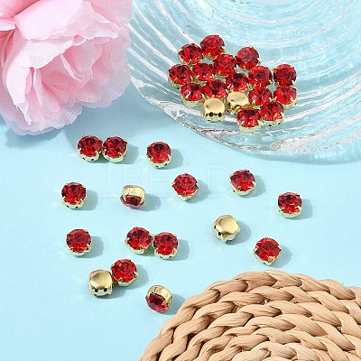 Preciosa&reg MAXIMA Crystal in Sew-On Cup X-PRC-SS34-90070-G-1