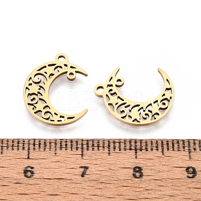 201 Stainless Steel Charms STAS-T066-92G-1
