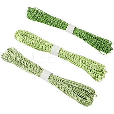 3 Bundles 3 Colors Twisted Paper Cord DIY-CP0012-06A-1