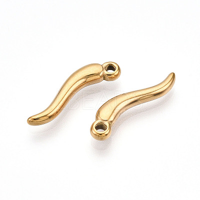 304 Stainless Steel Pendants STAS-N109-16G-1