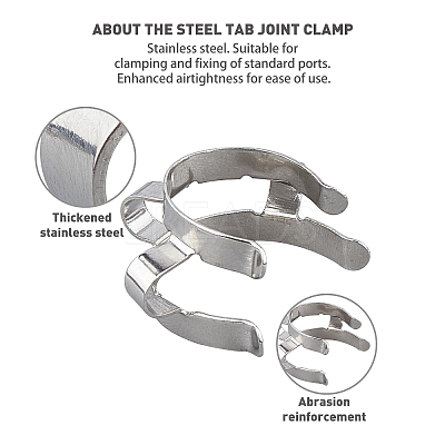 Carbon Steel Clips AJEW-OC0001-71P-1