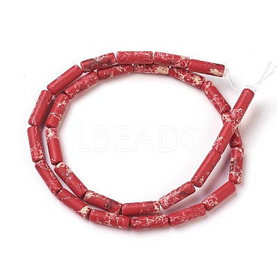 Synthetic Imperial Jasper Beads Strands G-L496-A05-1