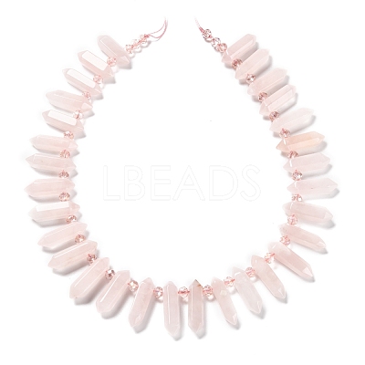 Natural Rose Quartz Beads Strands G-H247-04-1