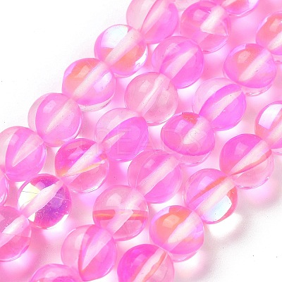 Transparent Glass Beads GLAA-B022-8mm-01-1