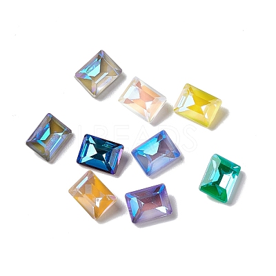 Mocha Fluorescent Style K9 Glass Rhinestone Cabochons RGLA-J026-A-MI-1