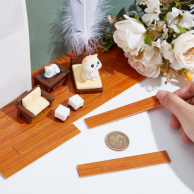 20Pcs Wood Sheet Miniature Ornaments DIY-WH0661-57B-1