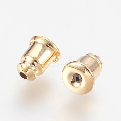 Brass Ear Nuts X-KK-F759-37G-NF-1