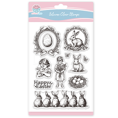 Custom PVC Plastic Clear Stamps DIY-WH0448-0801-1