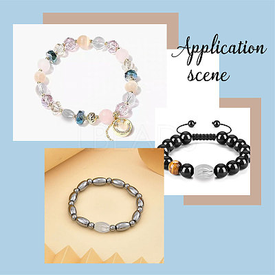 24Pcs 4 Styles 201 Stainless Steel Beads STAS-AR0001-56-1