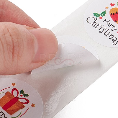 Christmas Theme Self-Adhesive Stickers X-DIY-A031-01-1