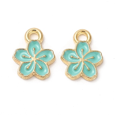 Alloy Enamel Charms ENAM-C005-34G-05-1