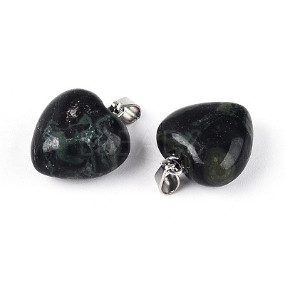 Natural Kambaba Jasper Pendants G-T143-49B-1