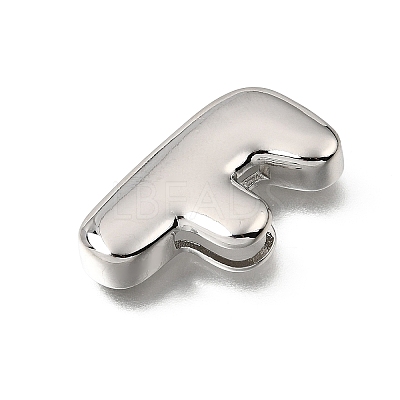 Brass Slide Charms KK-Z163-01P-F-1