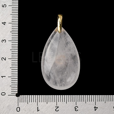 Natural Quartz Crystal Pendants G-B188-01G-10-1
