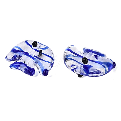Handmade Transparent Lampwork Beads LAMP-N042-20-1