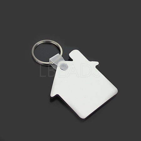 Sublimation Double-Sided Blank MDF Keychains ZXFQ-PW0001-055-1