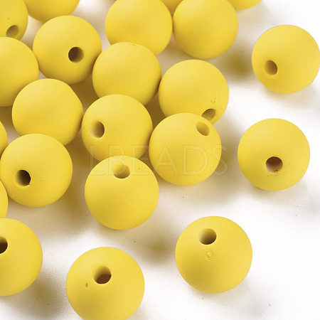 Acrylic Beads OACR-S039-05-81-1