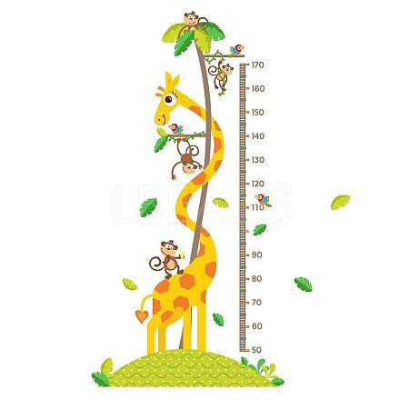 PVC Height Growth Chart Wall Sticker DIY-WH0232-024-1