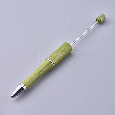 Plastic Beadable Pens AJEW-L082-A06-1