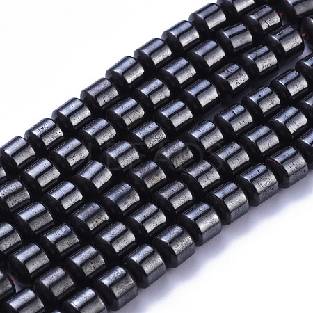 Magnetic Synthetic Hematite Beads Strands IM8mm101-1