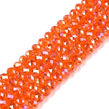 Electroplate Glass Beads Strands LS-EGLA-A044-T3mm-B25-1