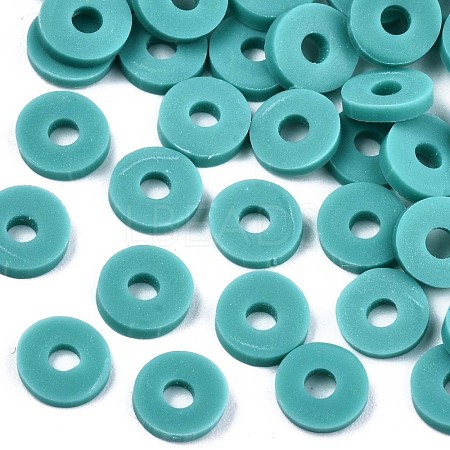 Handmade Polymer Clay Beads CLAY-Q251-6.0mm-107-1