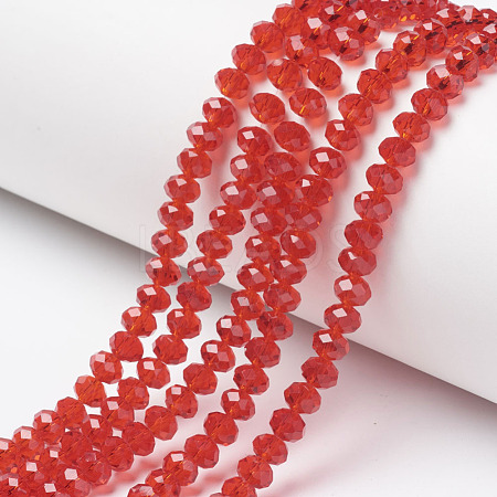Glass Beads Strands X-EGLA-A034-T6mm-D01-1