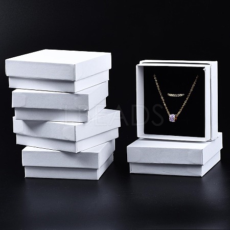 Cardboard Jewelry Set Box LS-CBOX-S018-09C-1