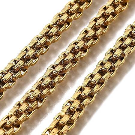 Ion Plating(IP) 304 Stainless Steel Link Chains CHS-S012-01G-1