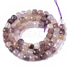 Natural Quartz Beads Strands G-R460-051-2