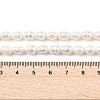 Natural Cultured Freshwater Pearl Beads Strands PEAR-I007-01B-06B-5