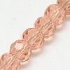 Glass Beads Strands EGLA-J042-8mm-23-3